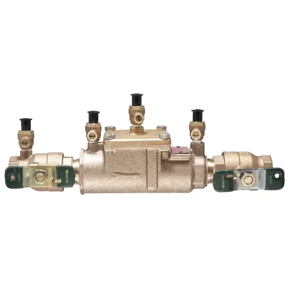 1" FPT Bronze Lead-Free Cast Copper Silicon Alloy 175 psi LF007M1-QT Series Double Check Valve Assembly | WAT007QT010LF