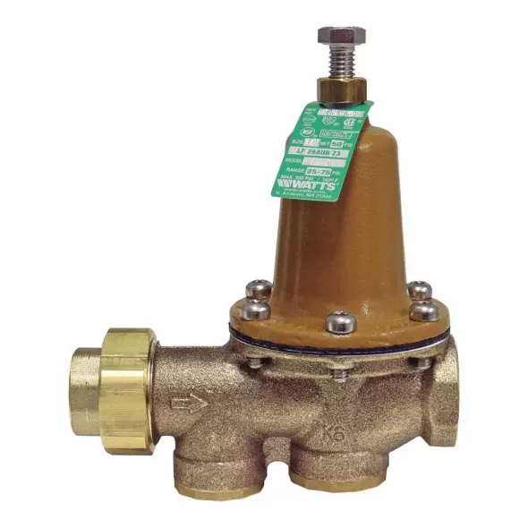 3/4" FNPT Lead-Free Copper Silicon Alloy 300 psi LF25AUBZ3 Series Water Pressure Reducing Valve | WAT25AUB007LF