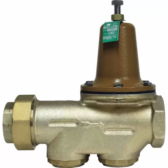 1-1/2" FNPT Lead-Free Copper Silicon Alloy 300 psi LF25AUBZ3 Series Water Pressure Reducing Valve | WAT25AUB015LF