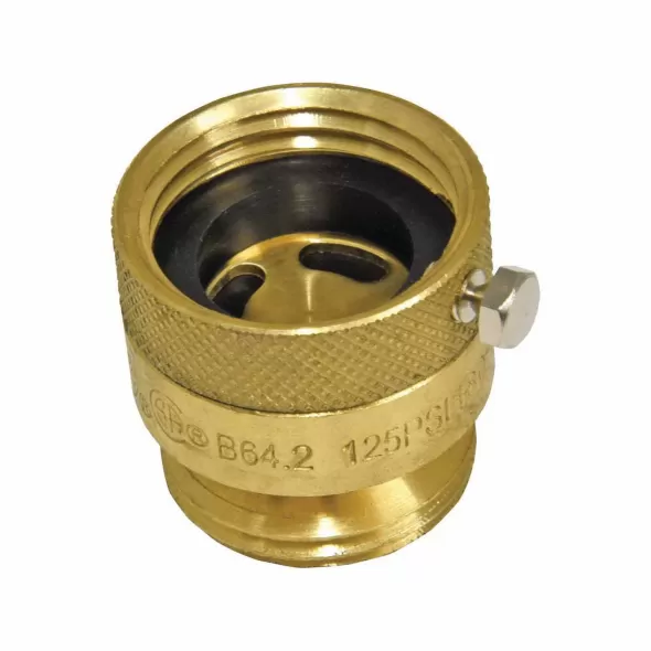 3/4" FHT x MHT Brass 125 psi 8B Series Non-Removable Drainable Hose Connection Vacuum Breaker | WAT8B007