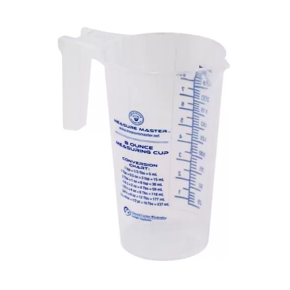 Measure Master Graduated Round Container 8 oz / 250 ml (40/Cs)