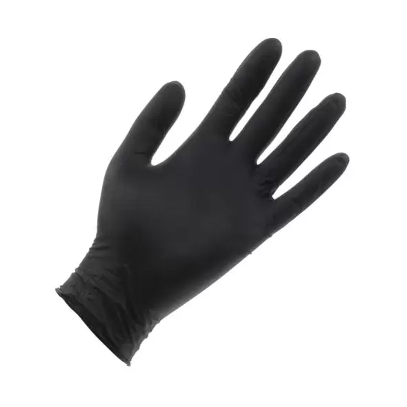 Black Lightning Powder Free Nitrile Gloves Medium (100/Box)