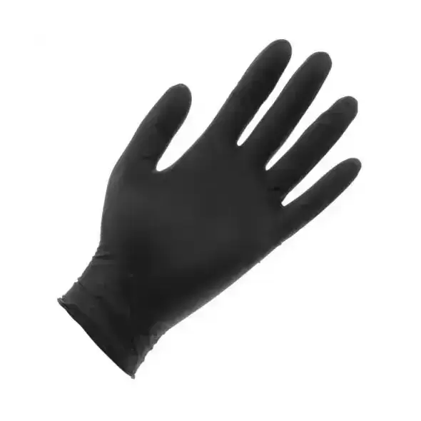 Black Lightning Powder Free Nitrile Gloves Large (100/Box)