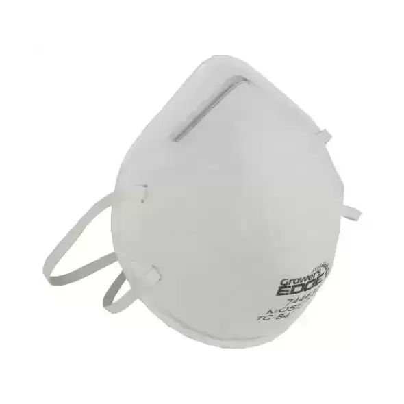 Grower's Edge Clean Room Conical Particulate Respirator Mask (20/Cs)