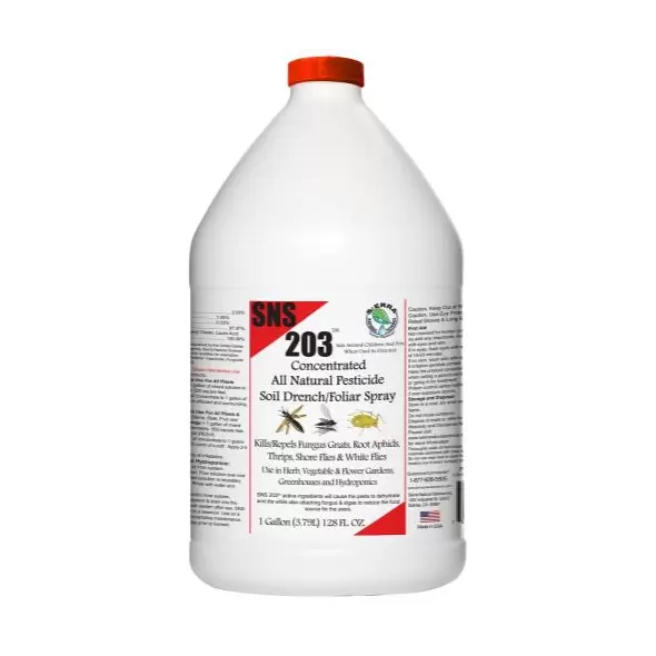SNS 203 Conc. Pesticide Soil Drench/Foliar Spray Gallon (4/Cs)