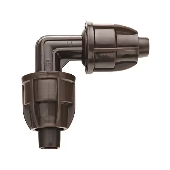 Netafim 17mm TechLock Elbows (25=1/Bag) [TLCKELL]
