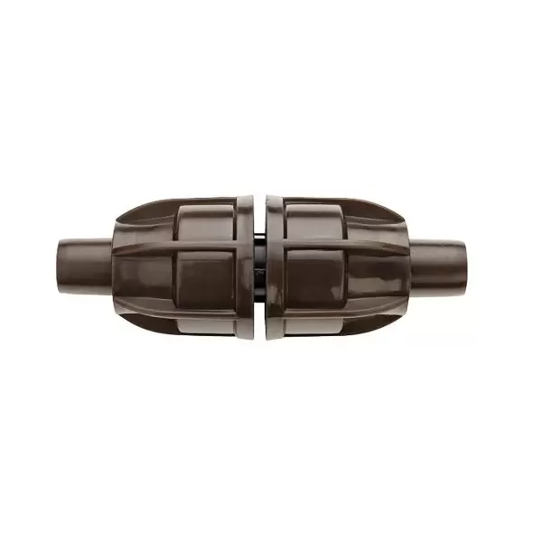 Netafim 17mm TechLock Compression Coupler Fitting (25/Bag) [TLCKCOUP]