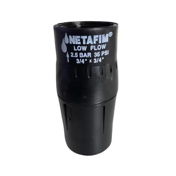 Netafim 3/4 in Pressure Regulator - Low Flow 0.25 - 4.4 GPM [32PRV.75-LF35V2]