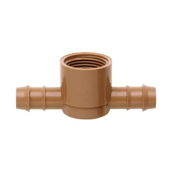 Netafim 17mm Combination Tee 2-Way Insert x 1/2 in FPT (10/Bag) [TL050FTEE]
