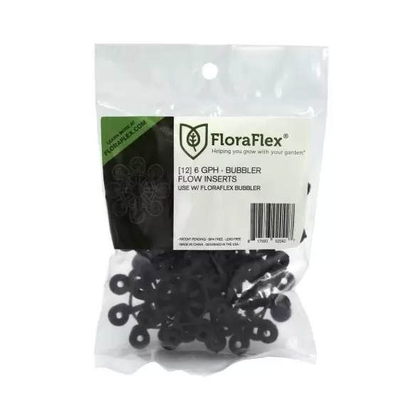 FloraFlex Bubbler Flow Insert 6 GPH (1=12/Pack)