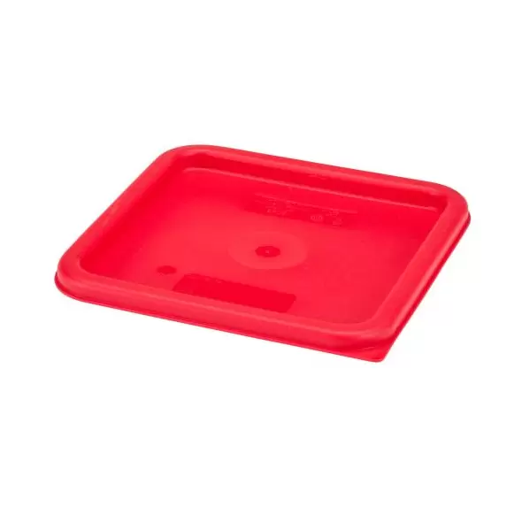 Cambro Square Food Storage lid for 8 Quart-Red