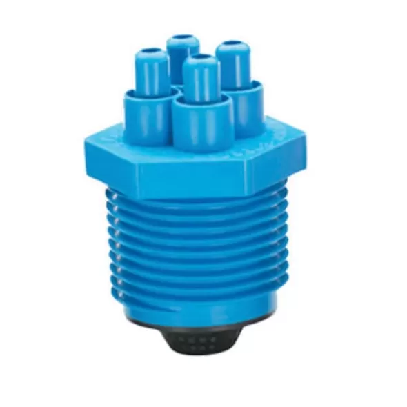 3/4" Inlet MPT x Slip-Fit 2 gph Blue 4-Outlet Bubbler | AGP72500769