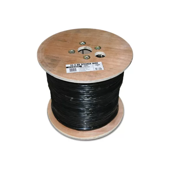 4-Conductor For Multi-Conductor Audio Bulk Wire | ALLSP144DB500BLK