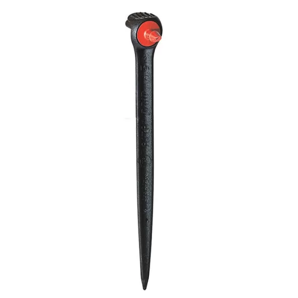 4 mm Barb x Spout 0.5 gph Polypropylene Red Pressure Compensating Spike Dripper | ANT30735