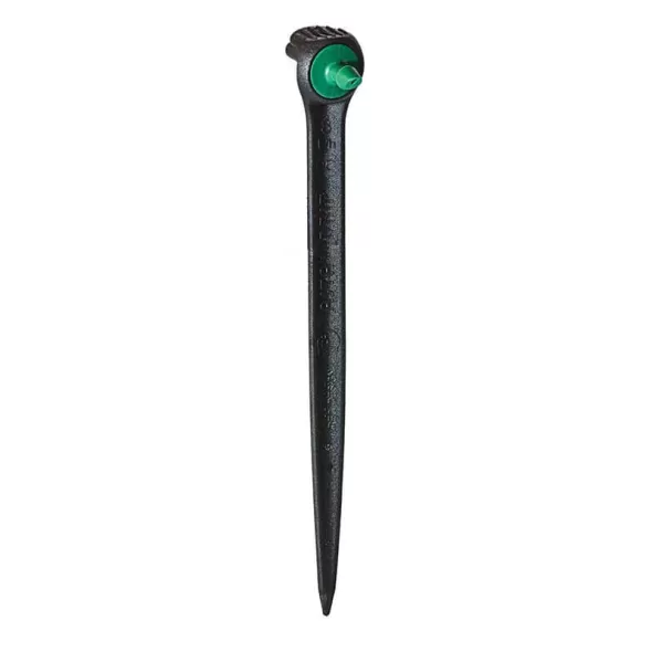 4 mm Barb x Spout 2 gph Polypropylene Green Pressure Compensating Spike Dripper | ANT30755