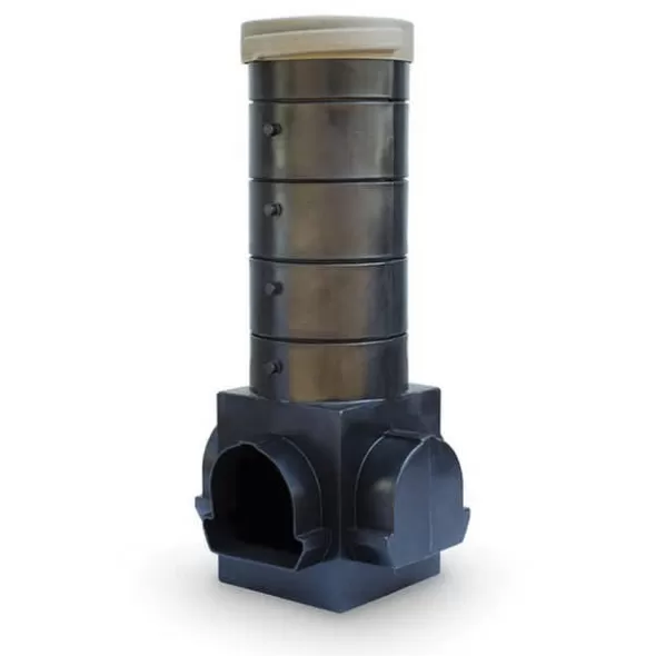 14" x 14" x 47" Vault and Cap