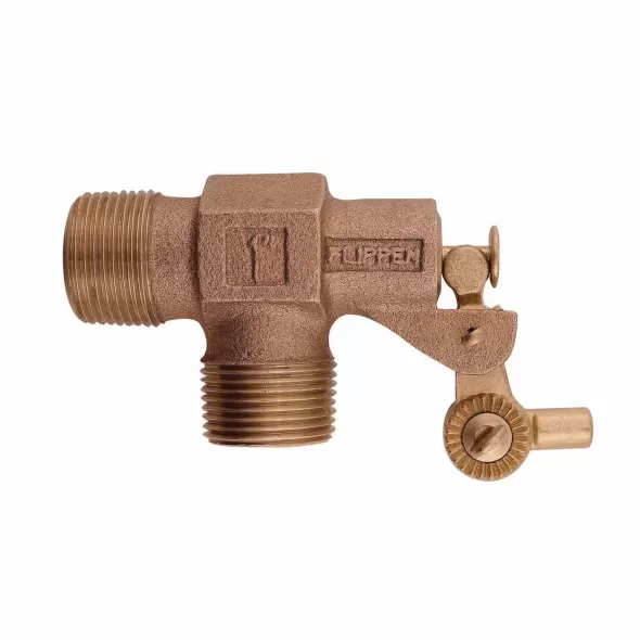 1" MNPT Lead Bronze 125 psi ST1000 Series Standard-Duty Float Valve | WATST1000