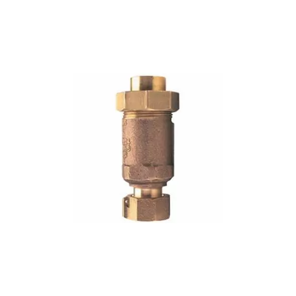 1" FNPT Cast Bronze 175 psi 700 Series Dual Check Valve | WLK1UFXF700
