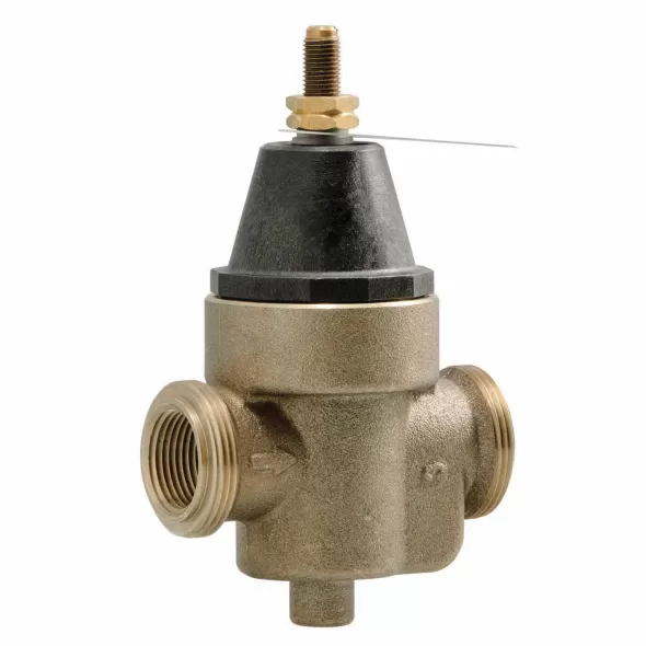 3/4" UNPT x FNPT Lead-Free Copper Silicon Alloy 400 psi LFN45BU Series Water Pressure Reducing Valve | WATN45BU007LF