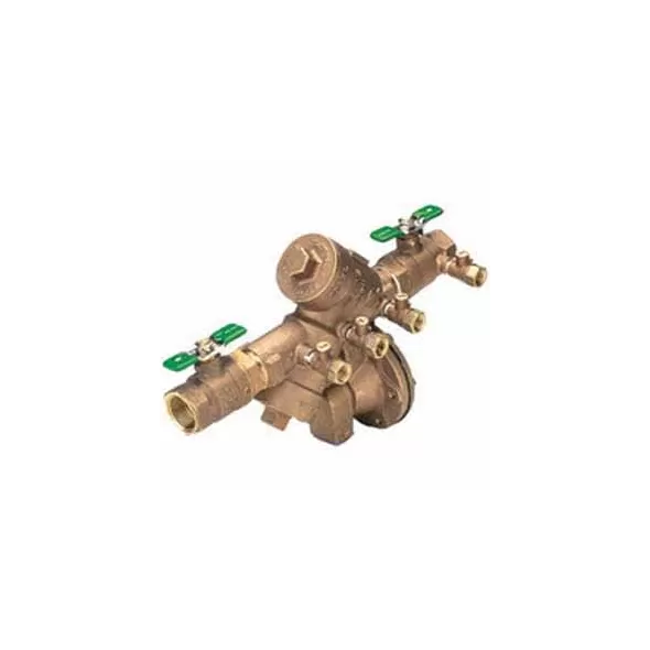 1-1/2" Threaded Lead-Free Cast Bronze 175 psi 975XL2 Series Reduced Pressure Principle Backflow Preventer | WLK975XL015LF