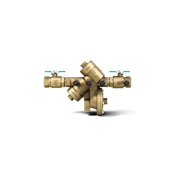 2" Threaded Lead-Free Cast Bronze 175 psi 975XL2 Series Reduced Pressure Principle Backflow Preventer | WLK975XL020LF