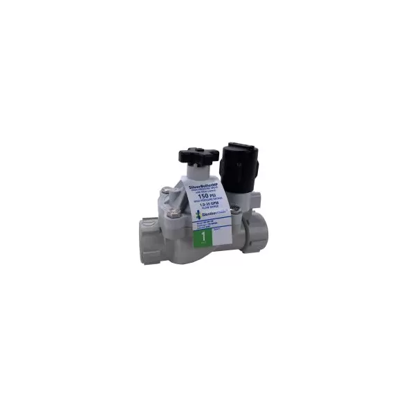 1" Gray Glass-Filled Nylon 150 psi with Flow Control Electric Valve | WMTSB10F