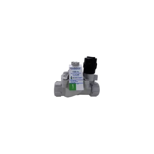 1" Gray Glass-Filled Nylon 150 psi Electric Valve | WMTSB10