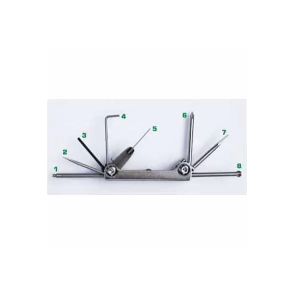 3-5/8" Handle 11-In-1 Compact Multi-Purpose Fold Up Sprinkler Tool | WTYIRRITOOL