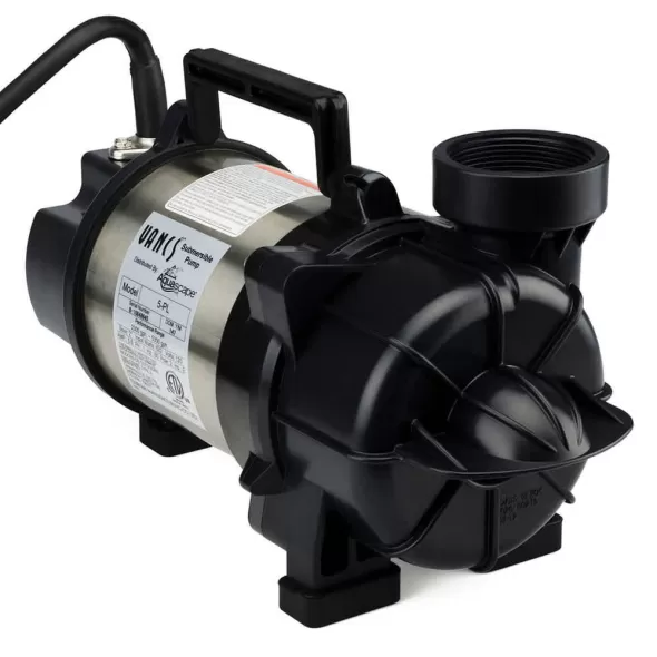 120 V 5000 gph Direct Drive 5PL Pond Pump | AQS29976