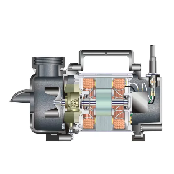 120 V 5000 gph Direct Drive 5PL Pond Pump | AQS29976