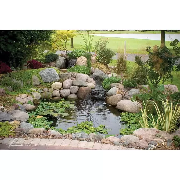 Small with 12' x 15' EPDM Pond Liner Pond Kit | AQS53033