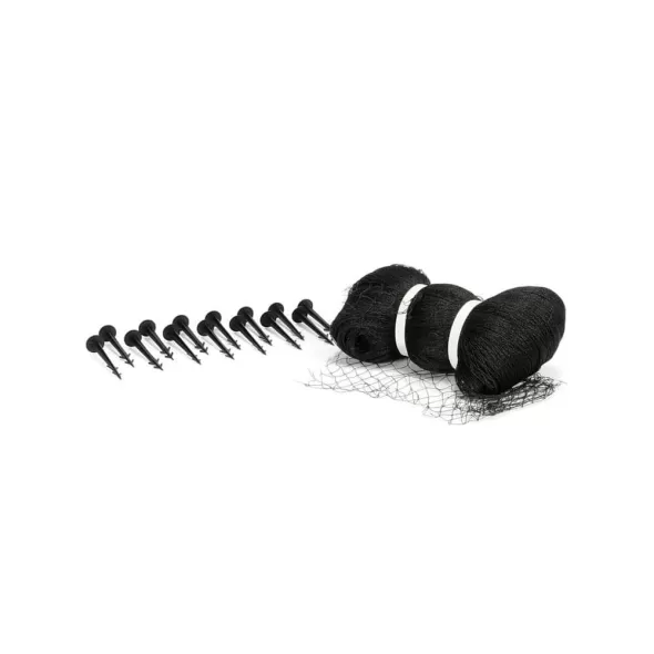 10' x 7' Woven Nylon Black Protective Pond Netting | AQS98000