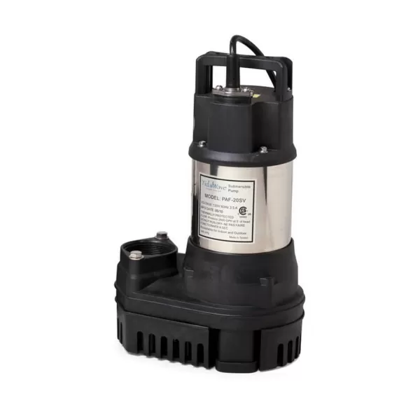 1/4 hp 115 V 3000 gph 360 W PAF-Series Fountain Pump | AWGPAF20