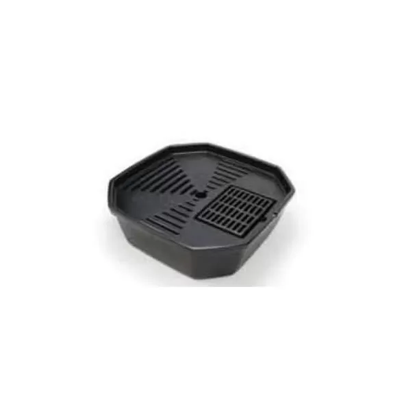 30" x 30" x 10" 2000 gph 40 gal Black Small AquaBasin | AQS98469
