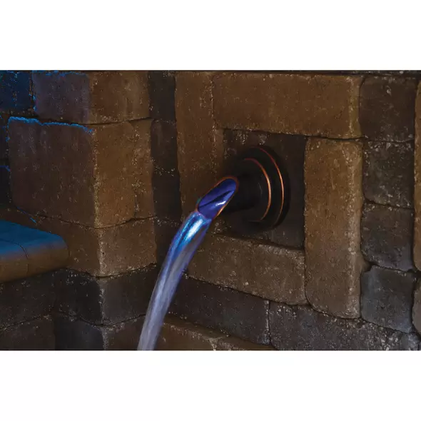 5-3/4" x 5" x 5" Ravenna Series For Formal Spillway and Flexible Hardscape Basins Wall Spout | AWGWSRS