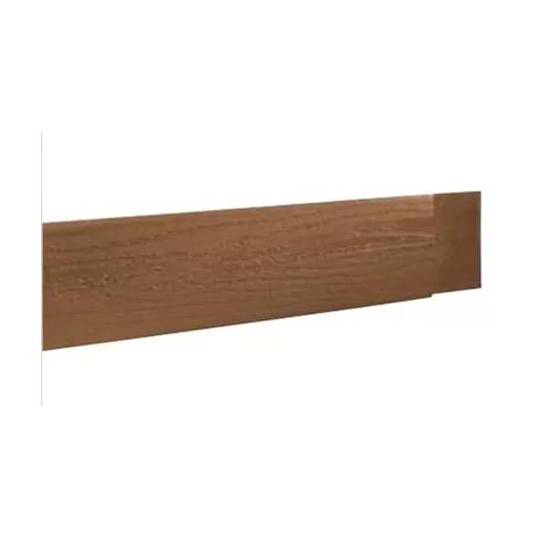 20' x 1/2" x 4" Poly Board Brown Landscape Edging | BABPB420B