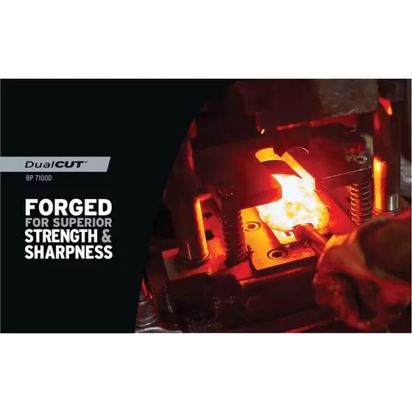 Forged Steel Blade Metal Handle Forged DualCut Bypass Pruner | CORBP7100D
