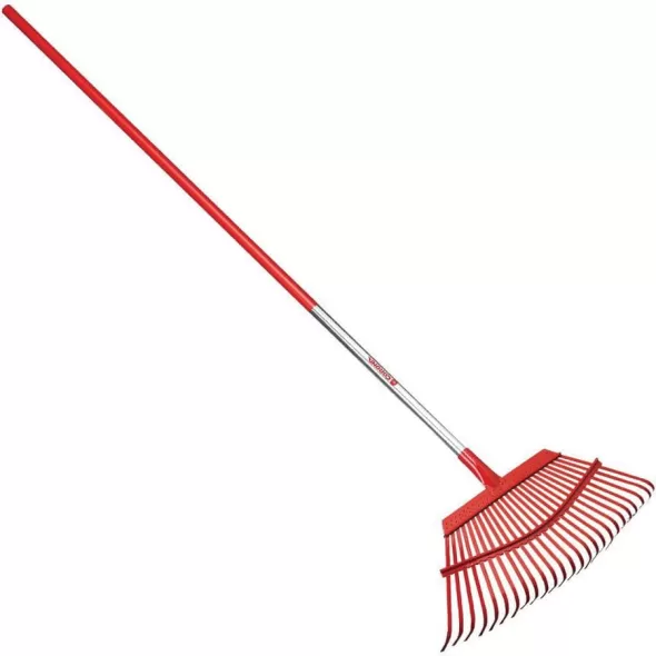 Corona Clipper Leaf Rake, 19" Blade 54" Metal W/Anti-Slip Vinyl Fixed Tine | RK 62061
