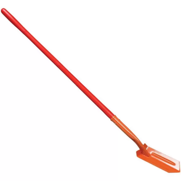 4" Steel Blade 13 ga Fiberglass with Poly Jacket Handle 35 Degrees General Purpose Trenching Shovel | CORSS64224