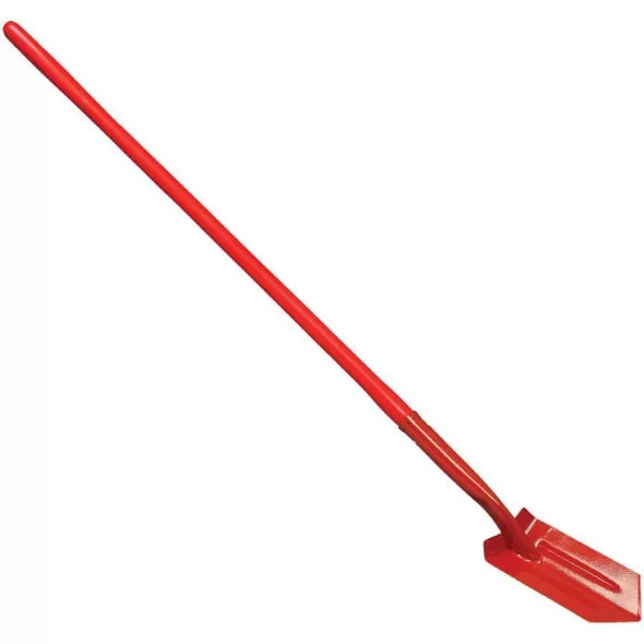 5" Steel Blade 13 ga Fiberglass with Poly Jacket Handle 35 Degrees General Purpose Trenching Shovel | CORSS64225