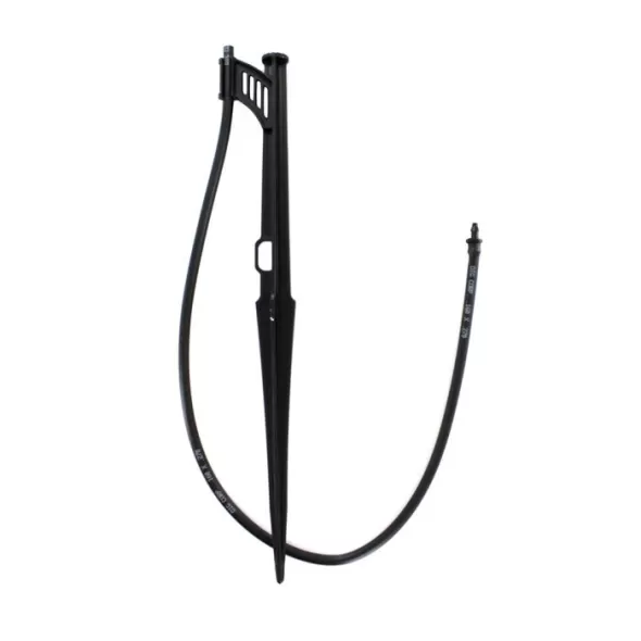 Black Polyethylene Riser with Clip Stake Semi Rigid Assembly | DIG16029