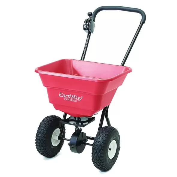 100 lb 80 lb Hopper 10" Pneumatic Folding Handle Estate Broadcast Spreader | ERW2050P
