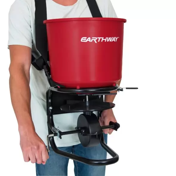 40 lb Handle Hand Crank Broadcast Spreader | ERW3100