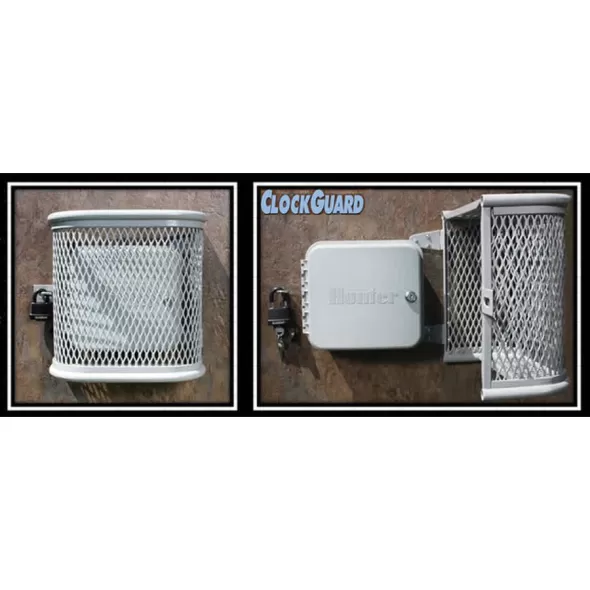 17" x 7-1/2" x 14" Gray Steel For Wall Mounted Larger or Deeper Sprinkler Controllers Enclosure | BPDCG2GY