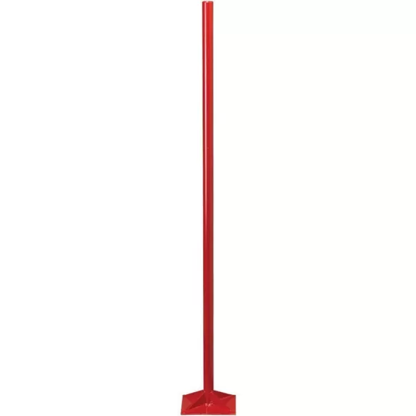 12" x 3-1/2" x 1/4" Tempered Steel Blade Steel Handle Dirt Tamper | CORUT60055