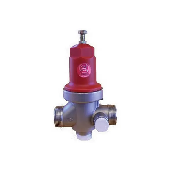 1" x 1-1/4" FNPT x MNPT 304 Stainless Steel 400 psi Cycle Stop Valve | CSV1A