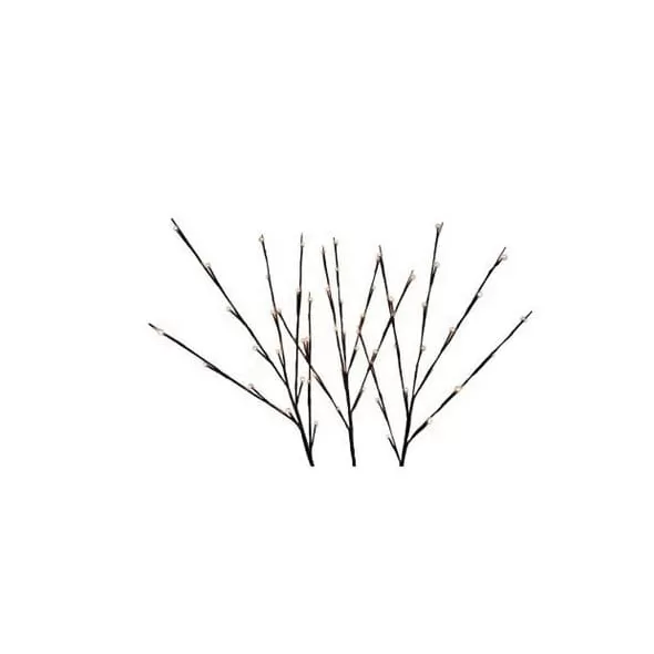 32" L Warm White LED Low Voltage 3-Set Twig Light | HBLLEDTWIG60WW