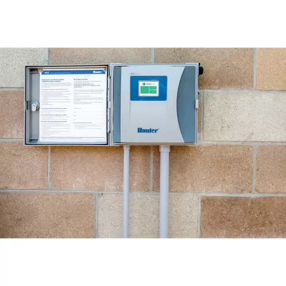 8 Stations Outdoor Modular 35 cm x 13 cm x 30 cm Plastic HCC Series Base Controller | HTRHCC800PL