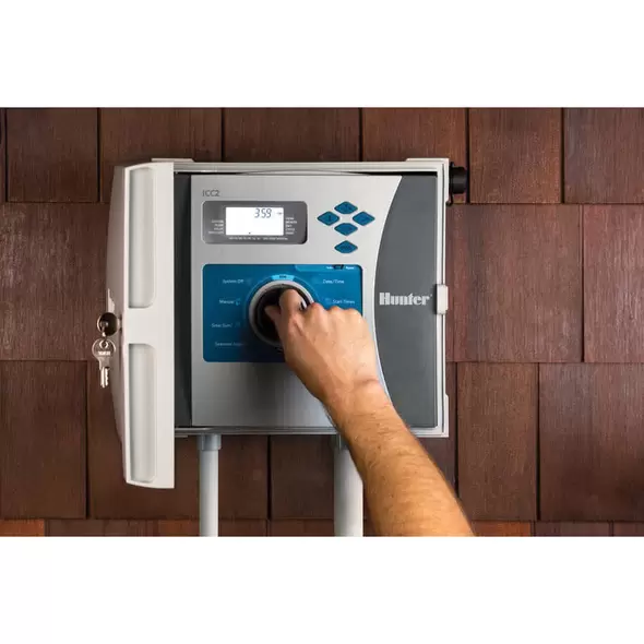 Hunter ICC2 8 Station Outdoor Metal Controller | HTRI2C800M