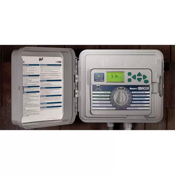 Hunter ICC 6 Station Indoor/Outdoor Plastic Controller | HTRIC600PL